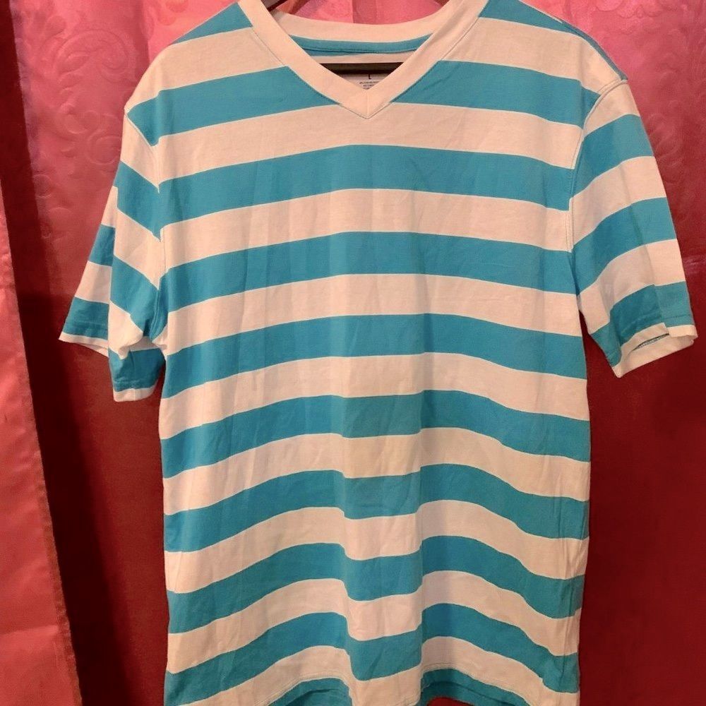 Mariner Stripe Short-Sleeve T-Shirt/ Size L
